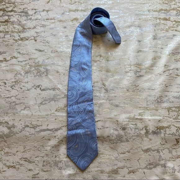 Michael Kors 100% Silk Paisley Tie - Picture 7 of 11